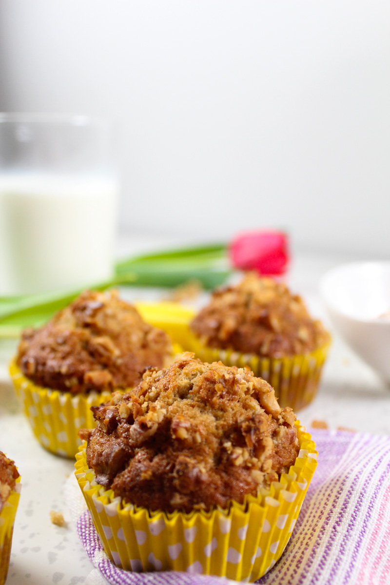 These muffins are easy to make, full of flavor, light, and fluffy. The perfect sweet temptation for a special occasion or lazy weekend.