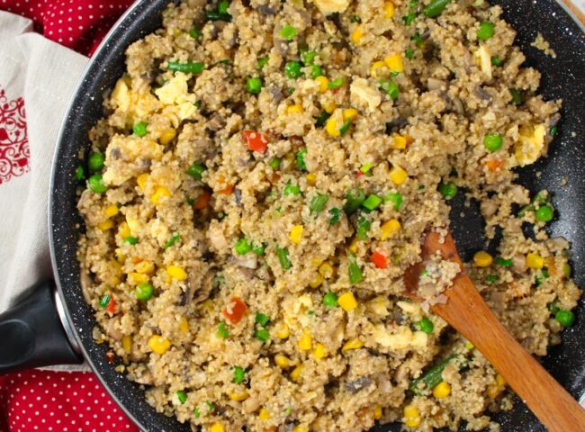 Vegetarian Fried Quinoa